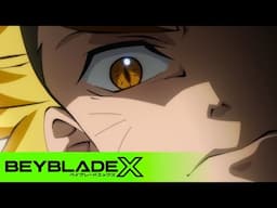 Blader X's MYSTERIOUS Question. TENSION in the stadium | BEYBLADE X EP8 | Official Clip