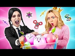 UAU😲 Brinquedos Fidget Quebrados vs. Brinquedos Ricos – Você Consegue Dizer a Diferença?