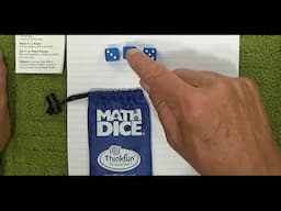 How to Play the Math Dice Game - Simple and Easy - Modified Game Options for Everyone - Tutorial