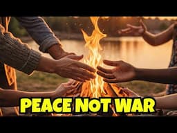 "Peace Not War: Light the Bonfire of Hope 🔥🌍 | An Anthem for Unity"