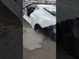 Where do you get to see it ladies and gentlemen C8 Corvette Stripped out Neutral Drop