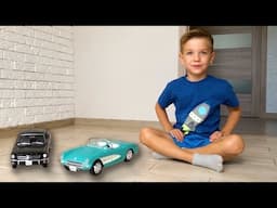 Mark plays with cars for many episodes in a row