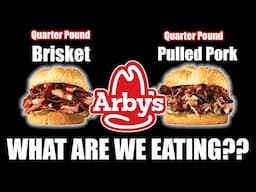 Arby's NEW Quarter-Pound Brisket and Pulled Pork Sandwiches- WHAT ARE WE EATING??