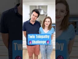Twin Telepathy Challenge Dad vs Daughter | Ballinger Family #twintelepathy #familygamenight