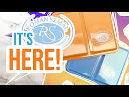 Roman Szmal's ⭐️NEW⭐️ Watercolor Set!! - Mini Set Swatches & Mixes! It's HERE! 🥳🎨