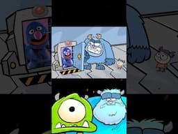 Monsters Inc Door #animation #funnycartoon #monstersinc
