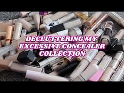 DECLUTTERING MY EXCESSIVE CONCEALER COLLECTION | makeupwithalixkate