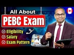 All About PEBC Exam | Pharmacist in Canada | Canada Pharmacist Eligibility, Salary and Exam Format