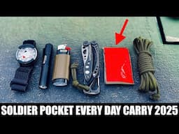 My Soldier EDC Pocket Kit 2025 Update!