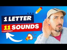 This One Letter Has 11 Sounds? English Pronunciation is Crazy!! 😂