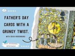 Father’s Day Cards with a Grungy Twist.