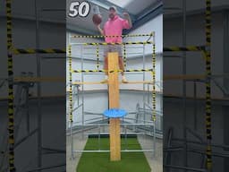 How Many Layers can STOP a Basketball!? 🏀