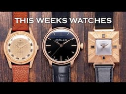 This Weeks Watches - 18ct Moser 'Monard', 18ct GP Art-Deco, 18ct UG Polerouter Jet, & More [EP205]