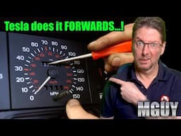 Telsa accused of CLOCKING cars - but in the wrong direction! | MGUY EV News 26 April 2025