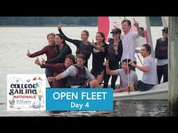2025 ICSA Open Fleet Race Nationals - Friday Day 4 Finals