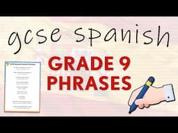 Learn these GCSE Spanish phrases to get a grade 9!