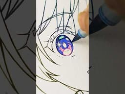イラスト ANIME eye ! COLORING #メイキング  #イラスト#yoasobi