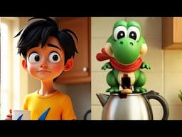 What did Yoshi put in Nate's coffee 😅