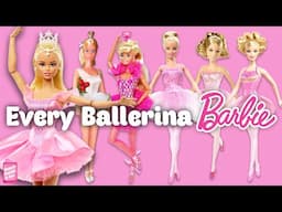 The History of Ballerina Barbie Dolls – Every One Ever Made! 1961 to 2025!