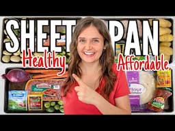 I Made 5 Dinners on One Pan—And They Were CHEAP & Delicious!