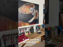 Ive done some organizing in my studio and I couldnt be happier.