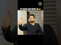 When You Do Eye Exercises at Office 😅 ?