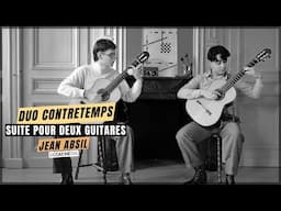 Duo Contretemps play "Suite pour deux guitares" by Jean Absil | Siccas Media