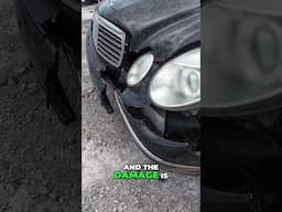 Mercedes Mystery! Junkyard Find with a Front-End Fail!
