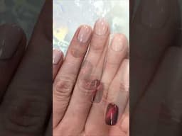 NAIL TRENDS FOR 2025 | Swatches on the Natural Nails #shorts