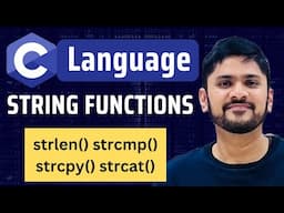String Functions in C Programming | C Tutorial | Amit Thinks
