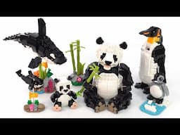 LEGO Creator 3-in-1 Panda Family triple review! 31165 #NotSponsored