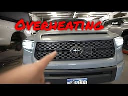 Tundra Transmission Overheating Issue? Burning Oil?