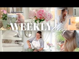 calm & cosy days | planting flowers, trip to ikea, solo evening routine