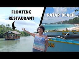 Underrated Beach in the Philippines! Patar White Sand, Bolinao & Floating Restaurant Experience