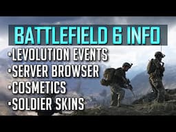 New Battlefield 6 Leak ► Server Browser, Levolution, Cosmetic/Skin Details